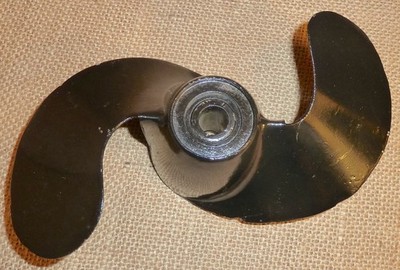 1940'S 1950'S JOHNSON EVINRUDE OUTBOARD MOTOR COMPLETE PROP PROPELLOR