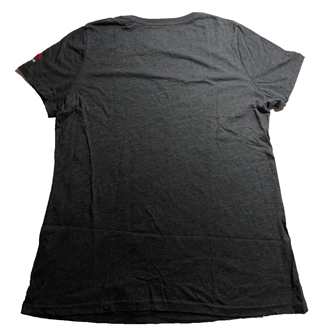 Reebok Women’s XL Black Tri-Blend V Neck T Shirt NWT Athletic Tee NEW thumbnail 2