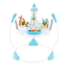 Baby Activity Center Jumper with Music, Light, Interactive Toys, 360 Rotating Se