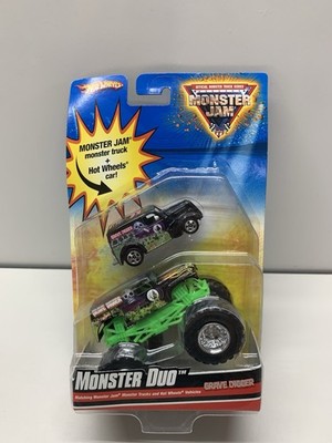 Hot Wheels Monster Jam Duo Grave Digger 2009 Mattel