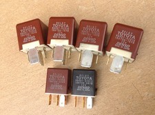 JOBLOT 6 TOYOTA PREVIA AVENSIS LEXUS COROLLA MULTI USE RELAY 4/5 PIN 90987-02016