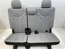 Fits 20 - 22 Hyundai Palisade Complete 3rd Row Back Seat Gray Cloth Trimyjy Oem