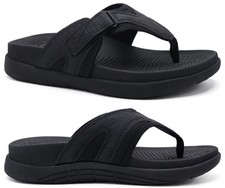 Flip Flops for Men with Arch Support Comfortable Man SIZE 14 Thong-Sandals Ad...
