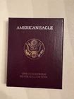 New Listing1992 W Proof Silver American Eagle One Dollar Coin with COA Uncirculated