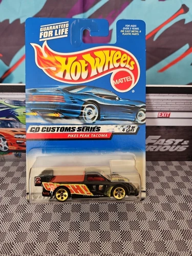 Vintage 1999 Hot Wheels Pikes Peak Tacoma Oldschool  Long card Combine post VGC
