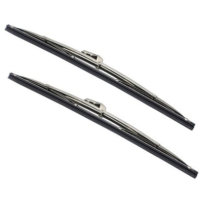 Windshield Wipers  Front 12'' Stainless Steel Windshield Wiper Blades Replacem...