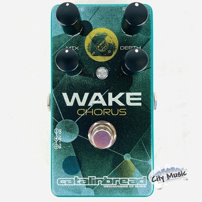 Used Catalinbread Wake Chorus Octaver Guitar Effects Pedal  
