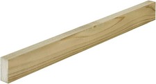 2x1 Inch 25x50mm Roofing Timber Treated Wood Batten  2FT  0.6m Length PACK OF 10