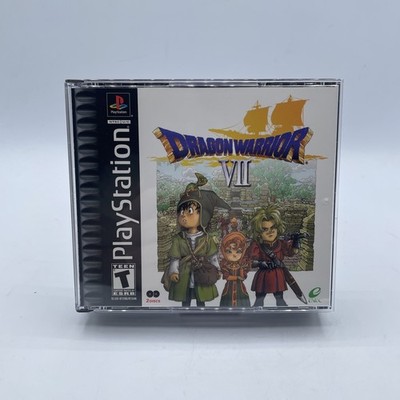 DRAGON WARRIOR VII PlayStation Free Shipping With Manual Tested