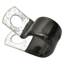Cable Clamp, Steel, 3/8 In Bundle Dia., Black, 50 Pk, Cov0709z1