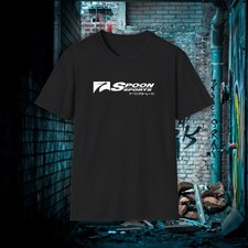 t shirt men Spoon Sports Racing Logo T-Shirt American Men's T-Shirt S-5XL