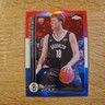 2025-26 Topps Chrome Basketball Danny Wolf Red White And Blue Parallel RC