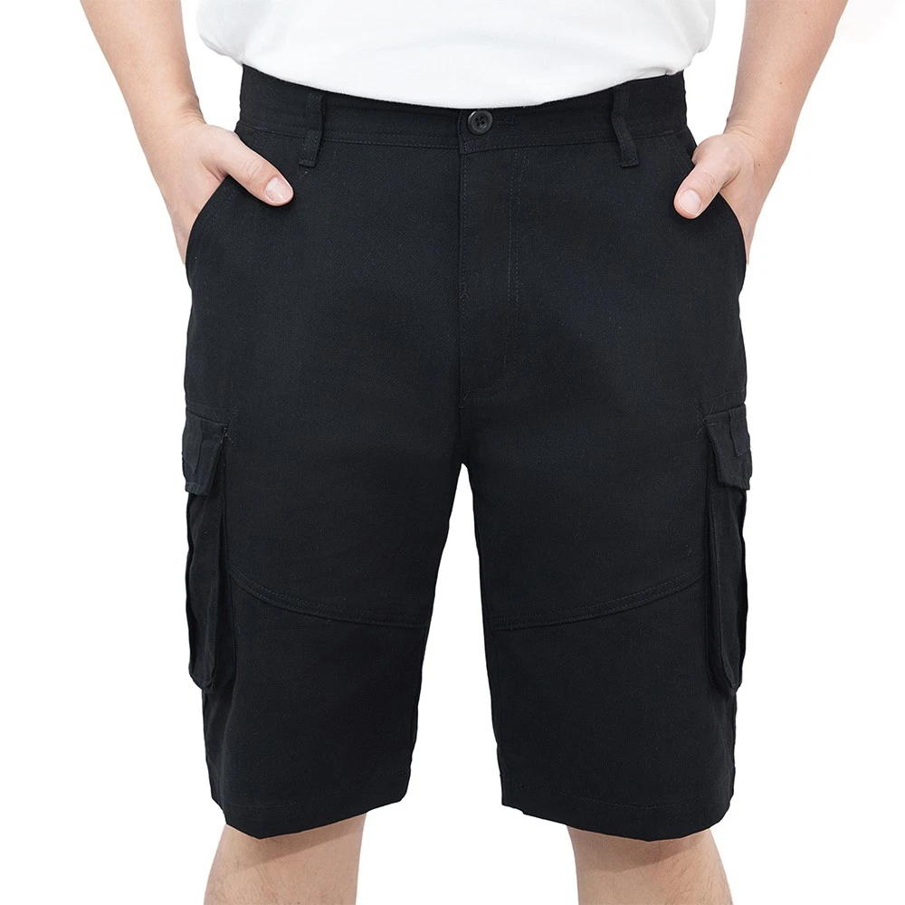 Men's Cotton Cargo Shorts Work Shorts Outdoor Hiking Casual Wear Multiple Pocket