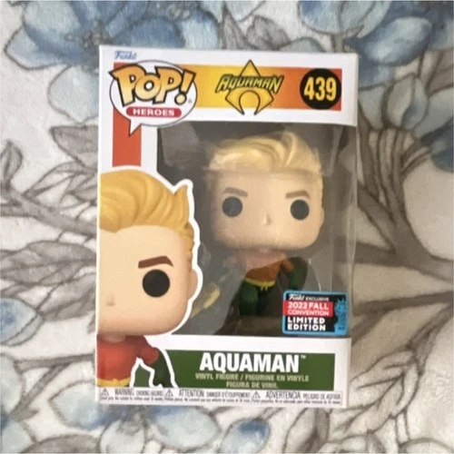 Funko Pop! Vinyl Aquaman 2022 Fall Convention Exclusive Limited #439
