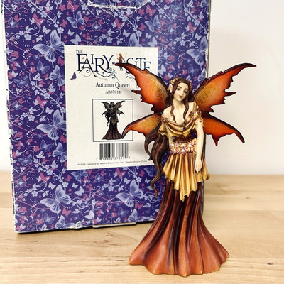 Fairy Site Amy Brown AUTUMN QUEEN Figurine 2009 Munro AB37014 Fantasy Whimsigoth
