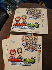 Manual ARTWORK ONLY - Mario Luigi: Dream Team Nintendo 3DS, 2013