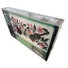 Bucilla Latch Rug Wall Hanging Kit Symphony 19 x 36 12842 VTG NOS