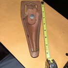 USA Nicholas Pliers Holster Belt Cowhide Leather Snap In No. 451 NEW — photo 3