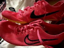 New Nike Zoom Mamba V6 Low Track Spikes "Hyper Pink/Orange" Mens-6.5 /Womens-8