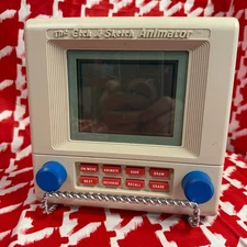 1986 Etch A Sketch Animator Electronic Game Tested Working Vintage Ohio Art