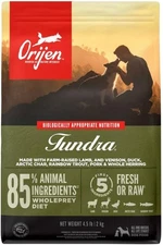 Tundra Grain-Free Poultry Free High-Protein Dry Dog Pet Supplies, 4.5lb bag