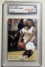 2003 Old Judge?LeBron James HighSchool Rookie Card?Rare Collector Item. rookie card picture
