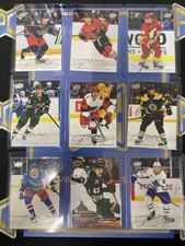 2025-26 UPPER DECK SERIES 2 LOT 9 YOUNG GUNS COWAN/1 YG UD CANVAS.QUINN HUTSON