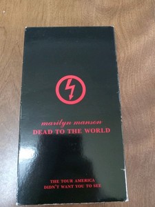 Vintage - Marilyn Manson - Dead to the World - VHS - 1998 Rock Concert