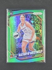 2025 Panini Prizm WNBA - Kathryn Westbeld #29 Green Prizm (RC)