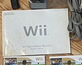 Nintendo Wii Console Bundle~2NEW Controllers,Tiger Woods PGA,Madden Games-TESTED