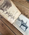 Antique Late Victorian Early Edwardian Photo Scrap Album Military WW1 Era Egypt