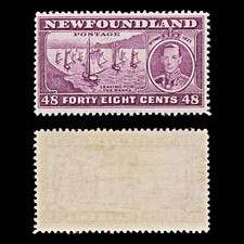 8006: Newfoundland SG267c P13½ 1937 Mi231A Mint MH C£17