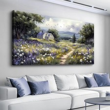 Canvas Wall Art For Living Room Large Wall Decor For Office Bedroom Decoratio...