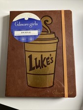 Gilmore Girls 25th Anniversary Journal Notebook, Faux Leather Embroidery New