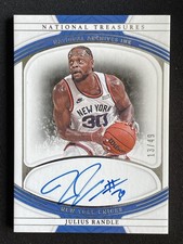 Julius Randle 2022 National Treasures National Archives Ink Auto /49 #NAI-JRA