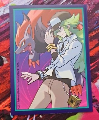 2025 Journey Together N & Zoroark ETB Individual Card Sleeve Pokemon Original