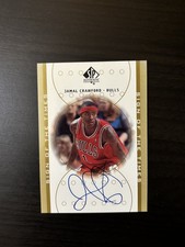 Jamal Crawford 2000-01 UD SP Authentic Sign of the Times Autograph #JC Auto Star