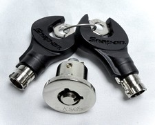 Snap On Flank Drive Lock Cylinder Key Set K505 - 2 Keys