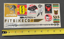 FIT BIKE CO Sticker / Decal Sheet Metallic (1...