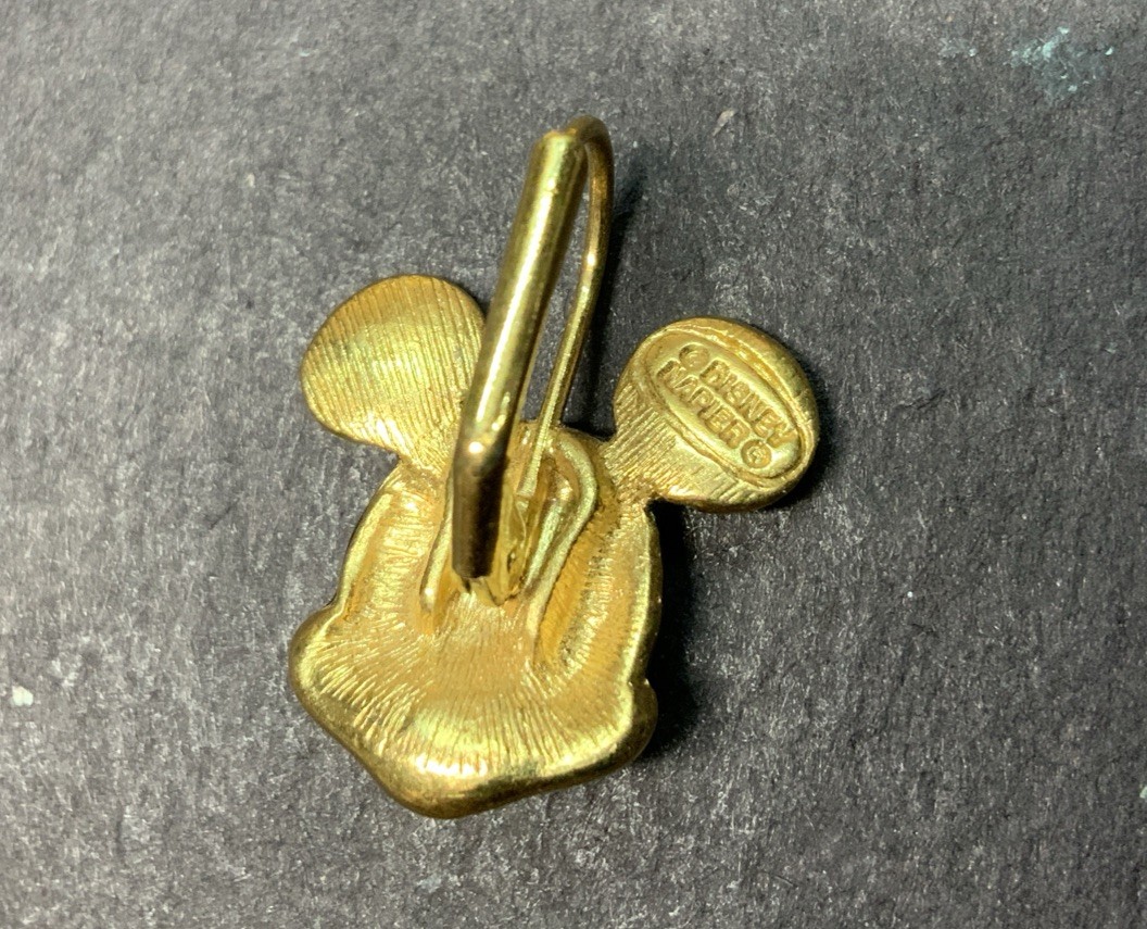 Vintage Disney Napier Mickey Mouse Necklace/earring Set, 16 Inch