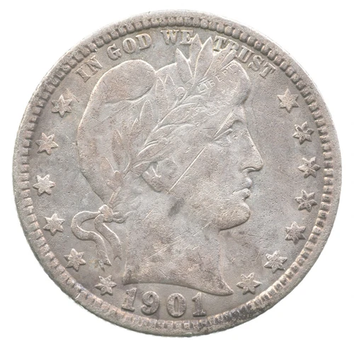 1901 Barber Quarter *4304