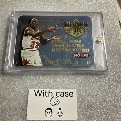 その他 JORDAN NBA Hoops Airlines Frequent Flyer 👀🐐📈NBA HOOPS AIRLINES FREQUENT FLYER MICHAEL JORDAN #4/20 WITH