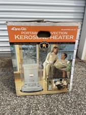 Dyna-Glo 23,000-BTU Electric Convection Portable Indoor Black Kerosene Heater