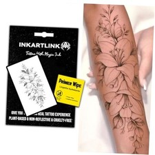Semi Permanent Tattoo, 15-day temporary tattoo, flower tattoo for Flowers 7
