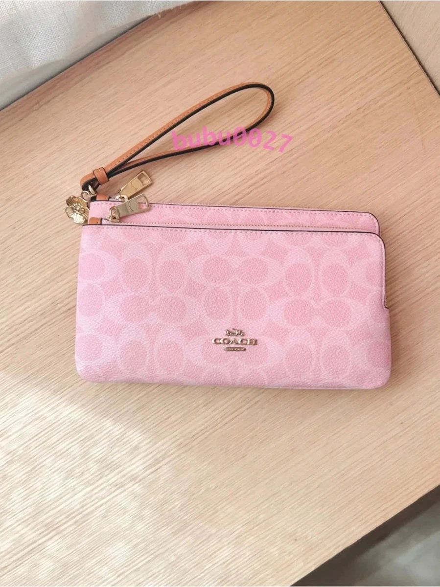 Coach Pink Folding Wallets for Women for sale | eBay