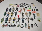 GI Joe Vintage Figures Action, Large Lot with A Accessories & Weapons. Very Nice