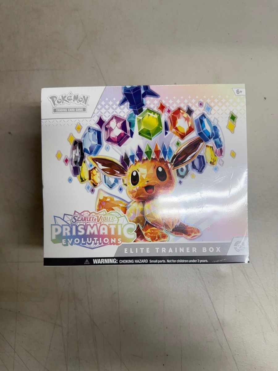 ポケカ　エリートトレーナーボックス Prismatic Evolutions 6-pack-Pokemon-Scarlet-Violet-