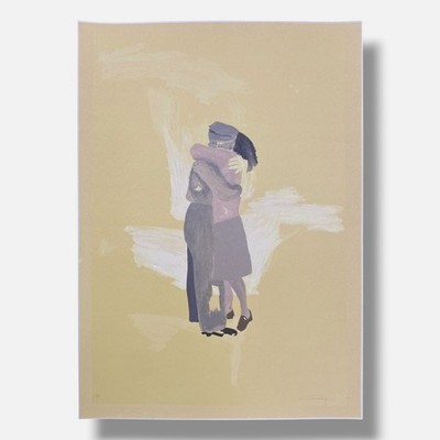 Guillermo Conte ''El Abrazo'' P.T. 2005, Fine Wall Art Print | 105 x 75 cm