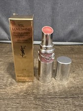 YSL LoveShine High-Shine Caring Lipstick In Wet Guava 214 . NIB 0.11 Oz