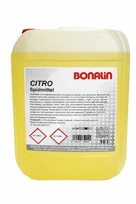 Citro Spülmittel 10 L   hautmildes ProfiSpülmittel mit Citrusduft | Ergiebige...
